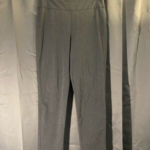 Gloria Vanderbilt Women's Charcoal Straight Leg Pants
